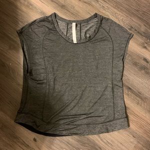 EUC Lululemon Gray Top